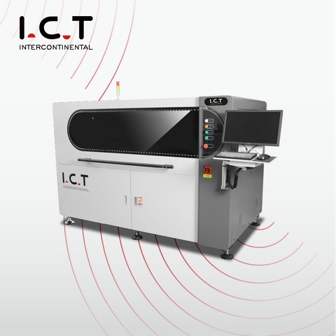 ICT-1200 |1,2 meter SMT volautomatische LED-stencilprinter