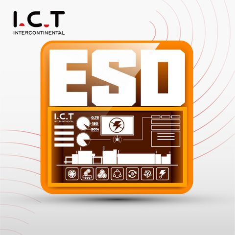 ICT |Elektrostatisch ontladingssysteem (ESD) bij de productie van SMT-PCB's