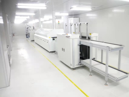 I.C.T Full-auto SMT production Line for TV LED Bar in Algeria ICT Volautomatische SMT-productielijn voor TV LED Bar in Algerije