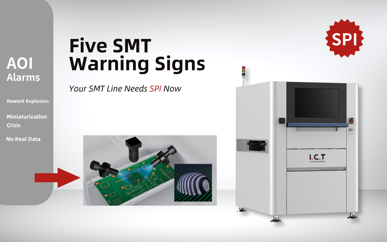 5 Warning Signs Your SMT Line Urgently Needs SPI 5 waarschuwingssignalen dat uw SMT-lijn dringend SPI nodig heeft