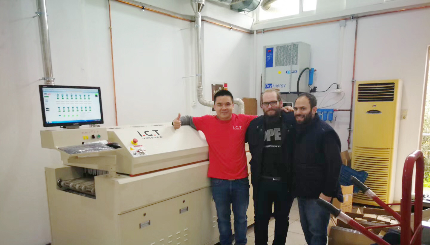 I.C.T REFLOW OVEN Smt-pastaprinter en REFLOW OVEN