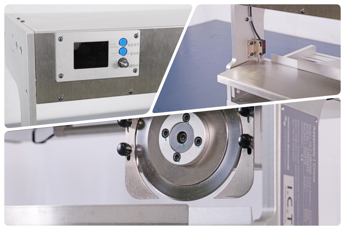 1-3 Moving Blade PCB Depaneling Machine 1-3 PCB-depanelingmachine met bewegend blad