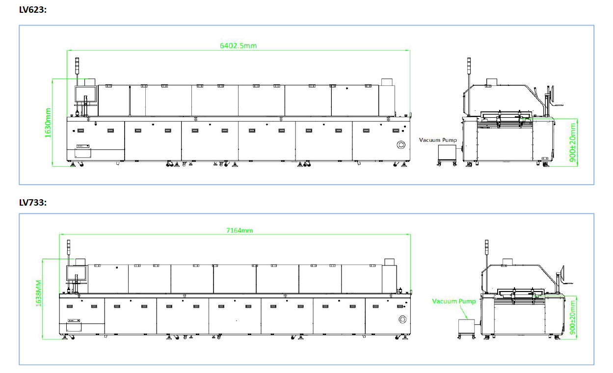 Vacuum Reflow Oven Machine Vacuüm-reflow-ovenmachine