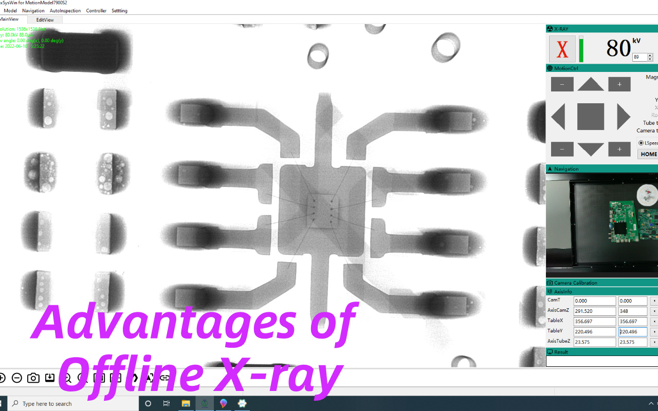 4. Advantages of Offline X-ray Inspection 4. Voordelen van offline röntgeninspectie