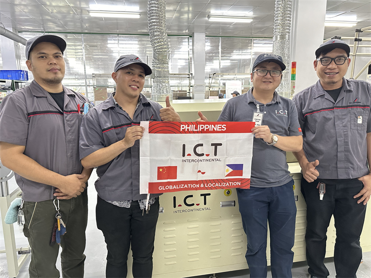 I.C.T Global Technical Support for Wave Soldering Machine in Philippines 01 ICT Wereldwijde technische ondersteuning voor golfsoldeermachines in de Filipijnen 01
