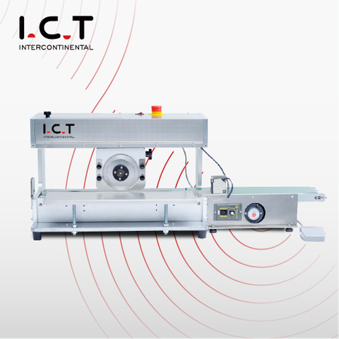 ICT-MBV360C |PCB-depanelingmachine met bewegend blad