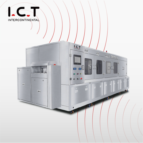 ICT-6300 |SMT Automatische PCBA online reinigingsmachine 