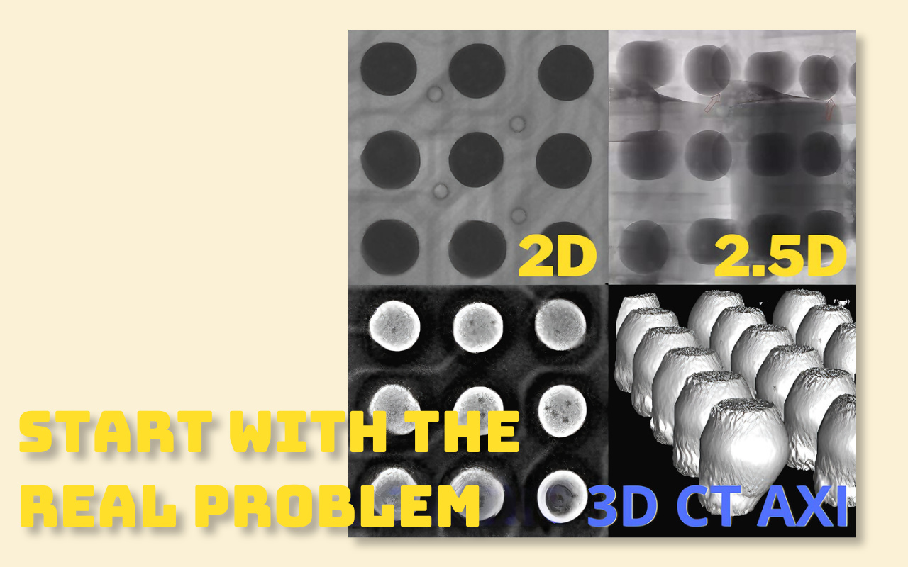 3. 2D, 2.5D, or 3D CT 3. 2D, 2,5D of 3D CT