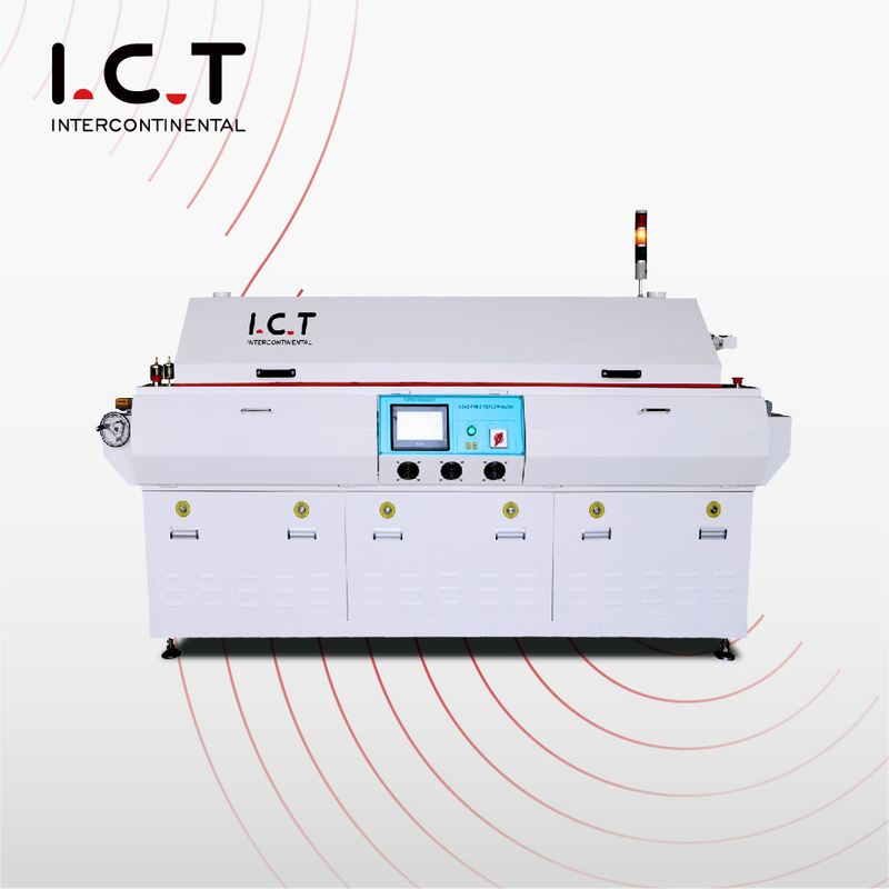 ICT-T6 |LED SMD Reflow Soldeeroven Thermische Profiler SMD Reflow Machine