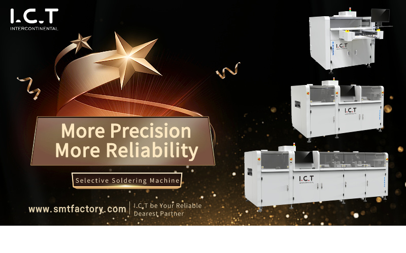 I.C.T-On-line Selective Wave Soldering Machine main 4-2 ICT-On-line selectieve golfsoldeermachine hoofd 4-2