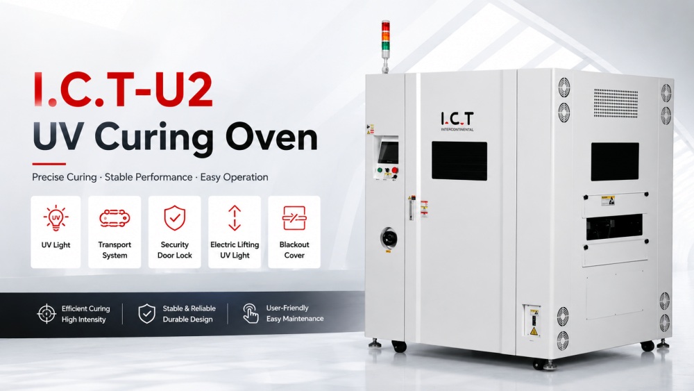 I.C.T UV Curing Oven ICT UV-uithardingsoven