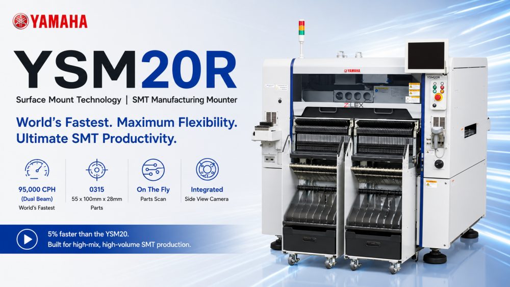 YSM20R Yamaha Modular Smt Line Chip Mounter Machine YSM20R Yamaha modulaire Smt Line chipmontagemachine