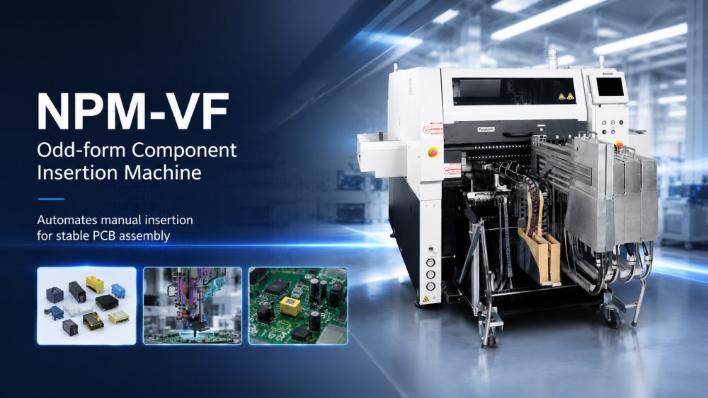 Odd-form Component Insertion Machine NPM-VF Machine voor het inbrengen van vreemde componenten NPM-VF