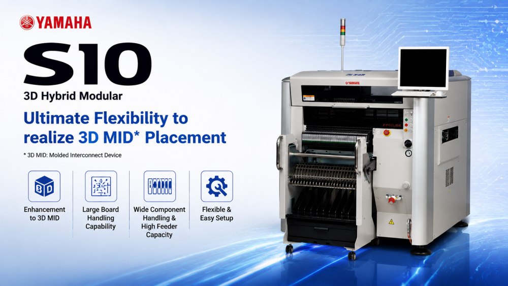 Yamaha S10 pick and place machine Yamaha S10 pick-and-place machine