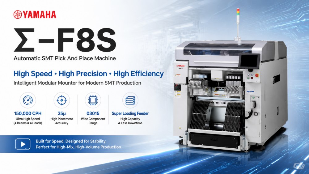 Yamaha Σ-F8S Pick and Place Machine Yamaha Σ-F8S pick-and-place-machine