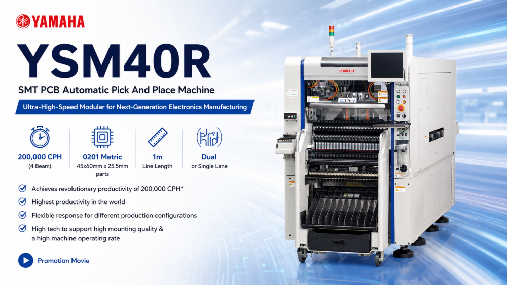 Yamaha Yamaha SMT PCB Automatic Pick And Place Machine Yamaha Yamaha SMT PCB automatische pick-and-place-machine