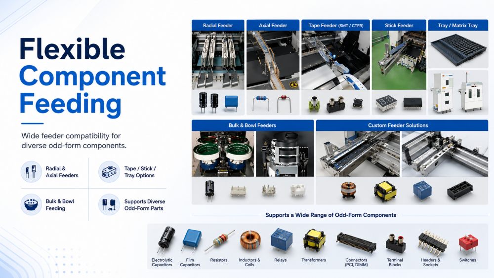 Flexible Component Feeding Flexibele componenttoevoer