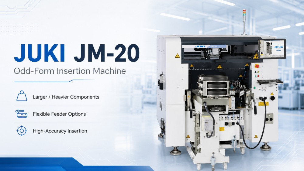 JUKI Odd-form Insertion Machine JUKI-invoegmachine met afwijkende vorm