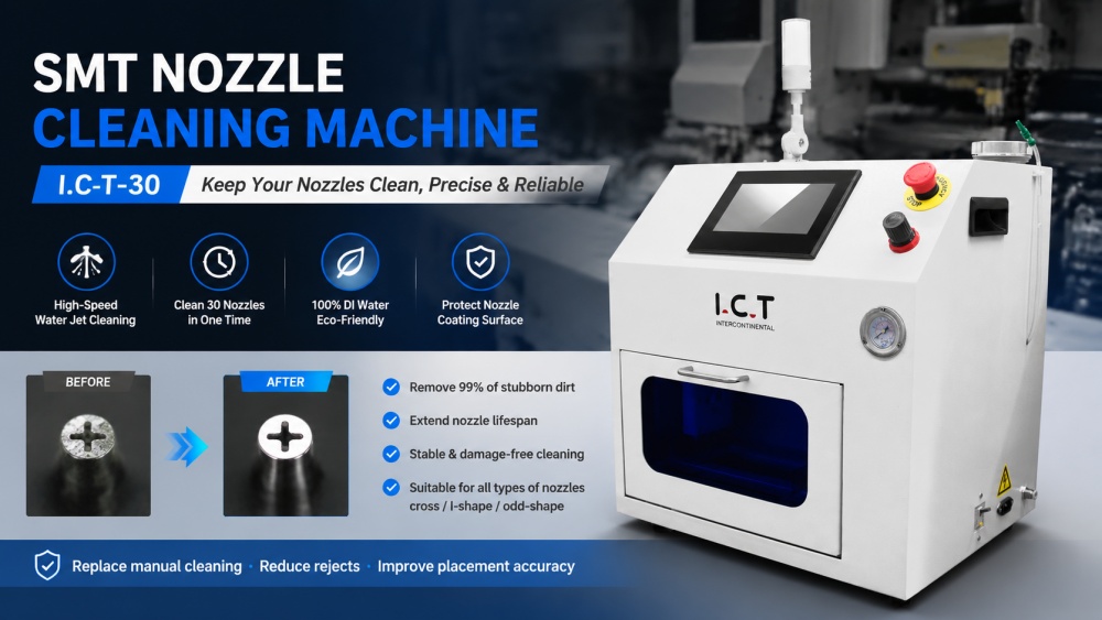 SMT Nozzles cleaning machine SMT Nozzles-reinigingsmachine