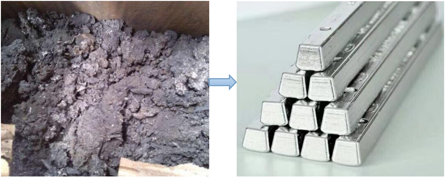 Automatische soldeertin-separator
