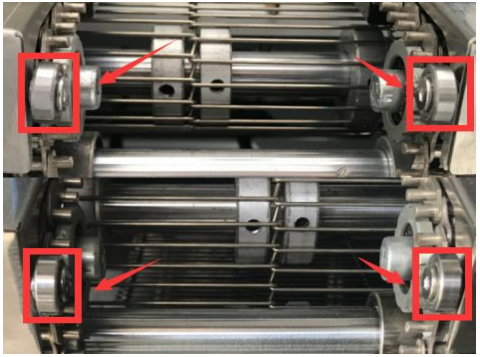 lagers van reflow-oven