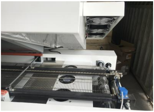 reflow-oven - koel de PCBA af