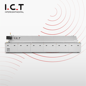 ICT-L12 |Aangepaste 12 zones reflow-soldeeroven LED-stikstof-reflow-oven