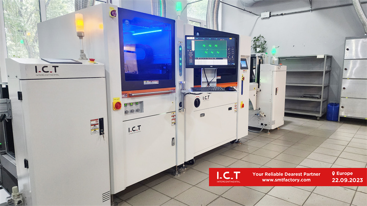 ICT Volledige PCBA -coatinglijnmachine voor auto -elektronica
