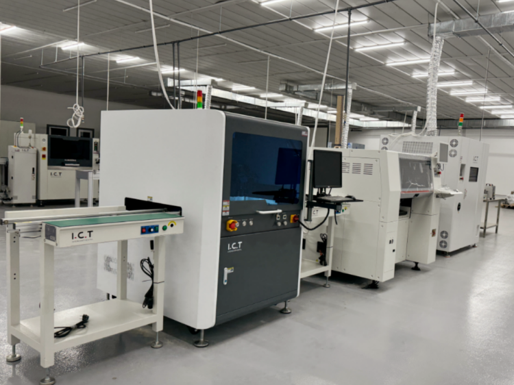 LED LENS DIENSING LINE