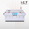 Led speciaal vacuüm 600 mm bureautype en transportband handmatige SMT-reflowoven