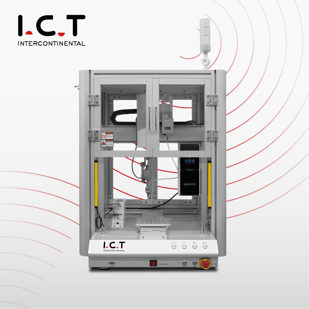 ICT-SR530 |Desktop Automatische Laser xyz Soldeerrobotstation voor Pv-module