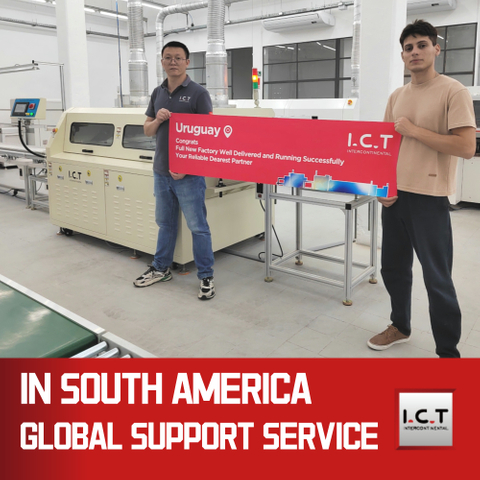 ICT | Invoertransporteur voor golfsoldeermachine