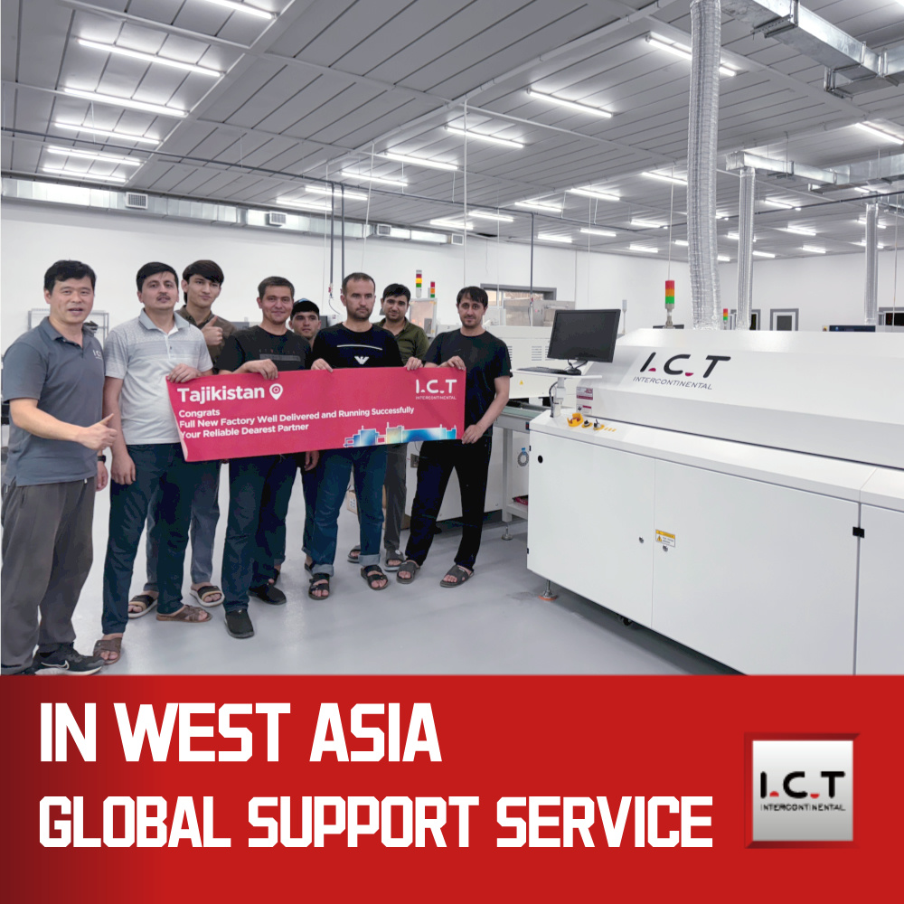 ICT | ETA SMT LED Speciale vacuüm thermische profiler Reflow Oven Machine