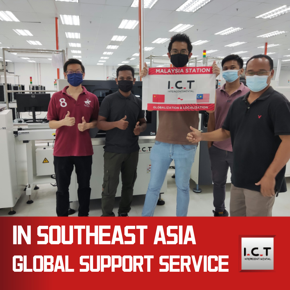 ICT-4034 Hoge kwaliteit Full-Auto SMT PCB-printmachine