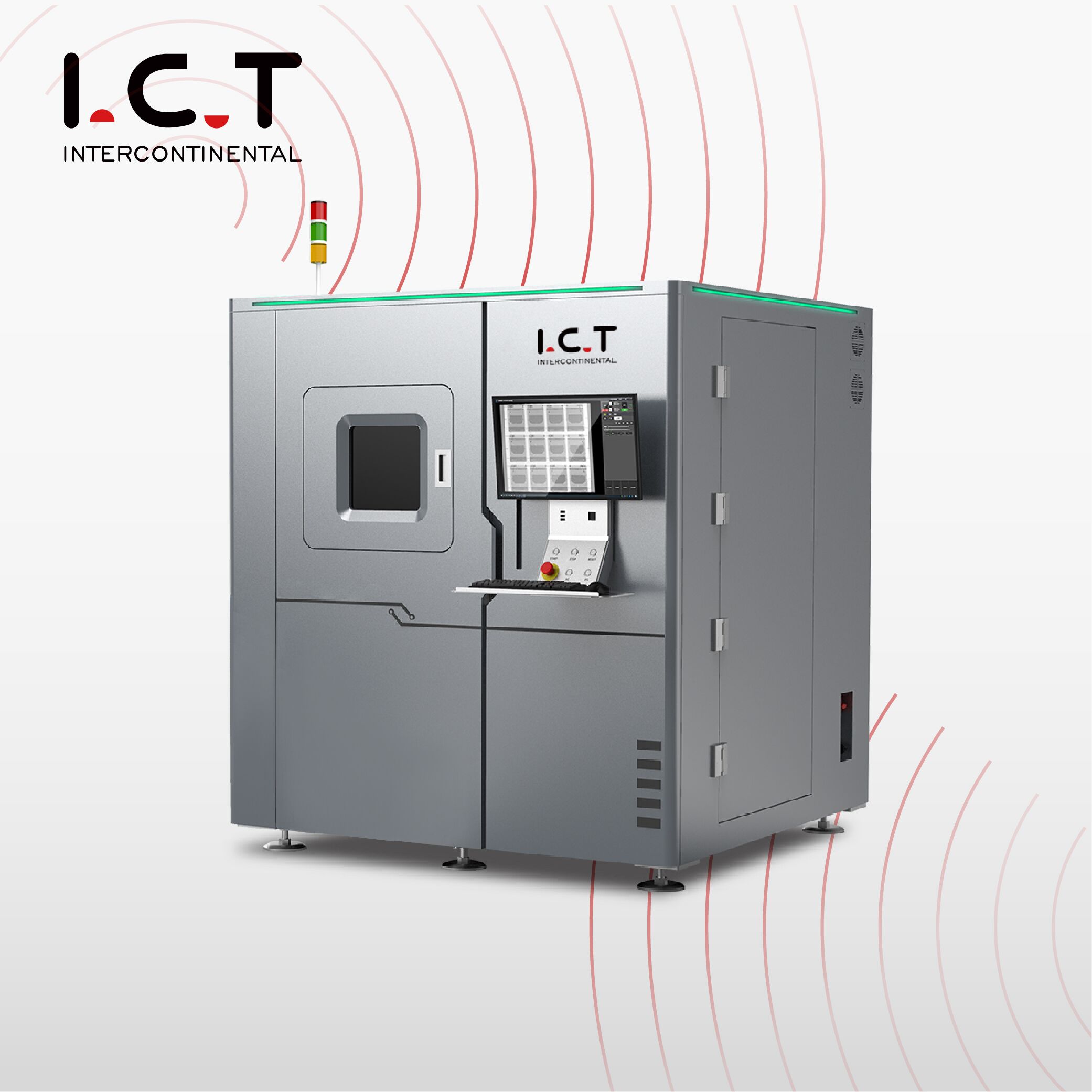 SMT-röntgenfoto ICT-9500-2