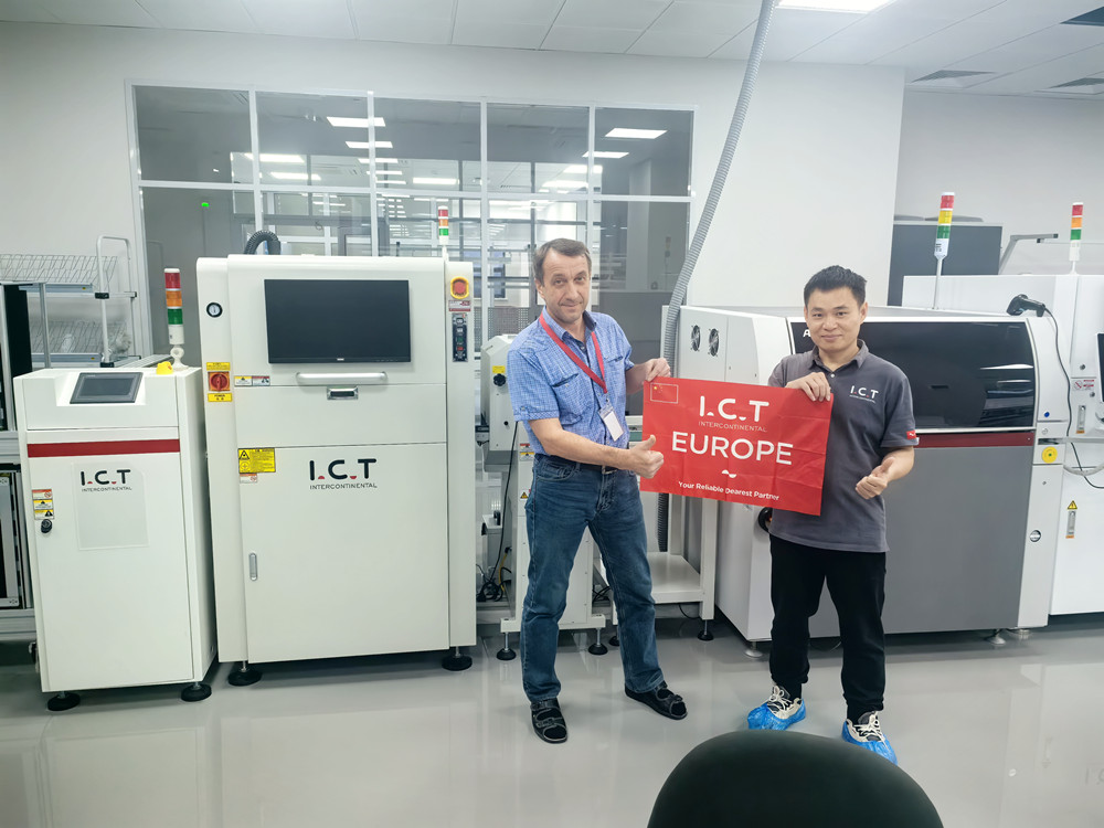 ICT SMT -lijn in Europa