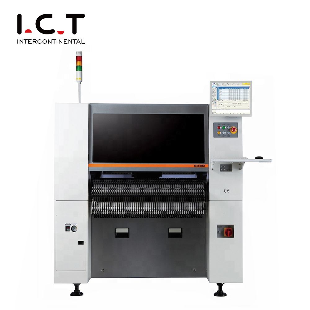 ICT SMD ETA Pick and Place Machine Chip Mounter SMT411 4-kops LED SMT-machine