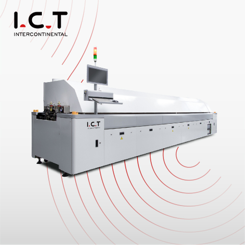 ICT |Lage prijs vacuüm reflow oven SMT transportbandmachine