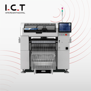 ICT | JUKI SMT automatische pick-and-place-machine voor LED met 8 koppen PCB-chips Mounter