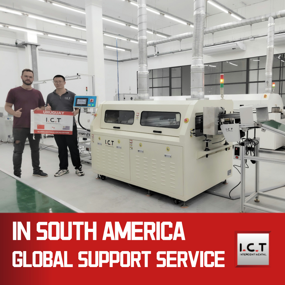 ICT | SMT DIP loodvrije golfsoldeermachine | ICT-W2