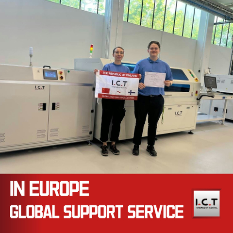 ICT | Automatische 500 mm Smt PCB-transportbandtransmissieprijs