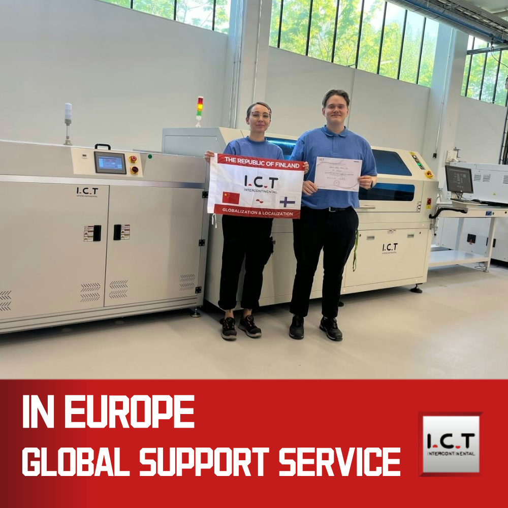 ICT-motorbesturingsprintplaat die transportband invoegt