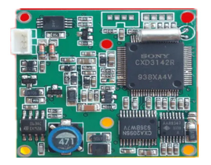 pcba van Monitoring apparatuur 428x335