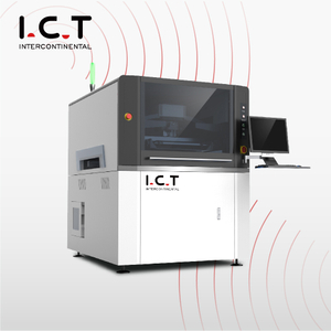 ICT-4034 Hoogwaardige volautomatische SMT PCB-drukmachine