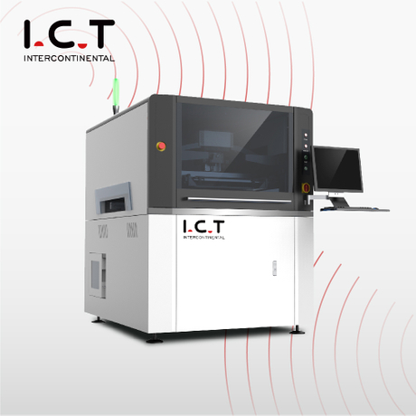 ICT |SMT-soldeerpasta stencilschermprinter SMD-printermachine