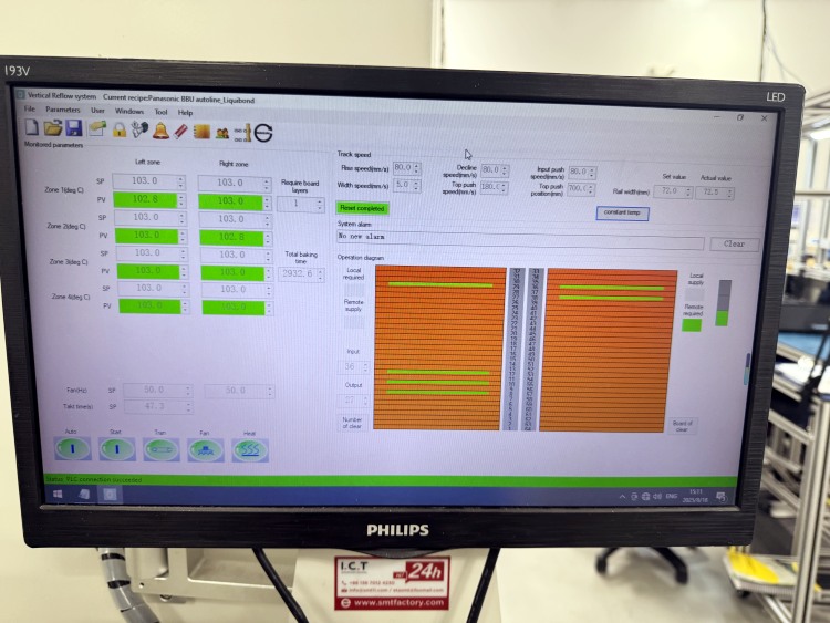 ICT -overzee ondersteuning voor verticale uithardingsoven in Mexico 1