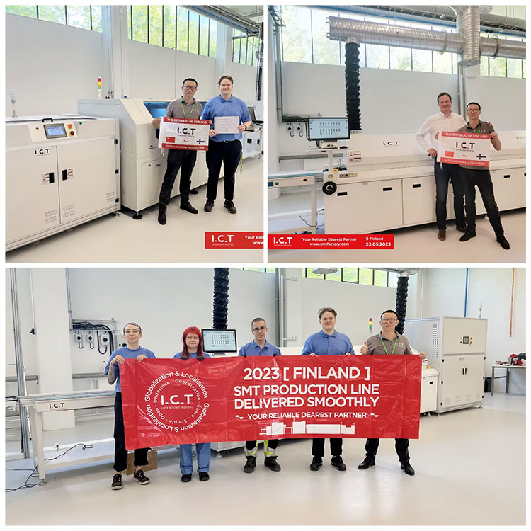 ICT | Soldeermachine 150-200w voor SMT elektronische reflow oventransportband