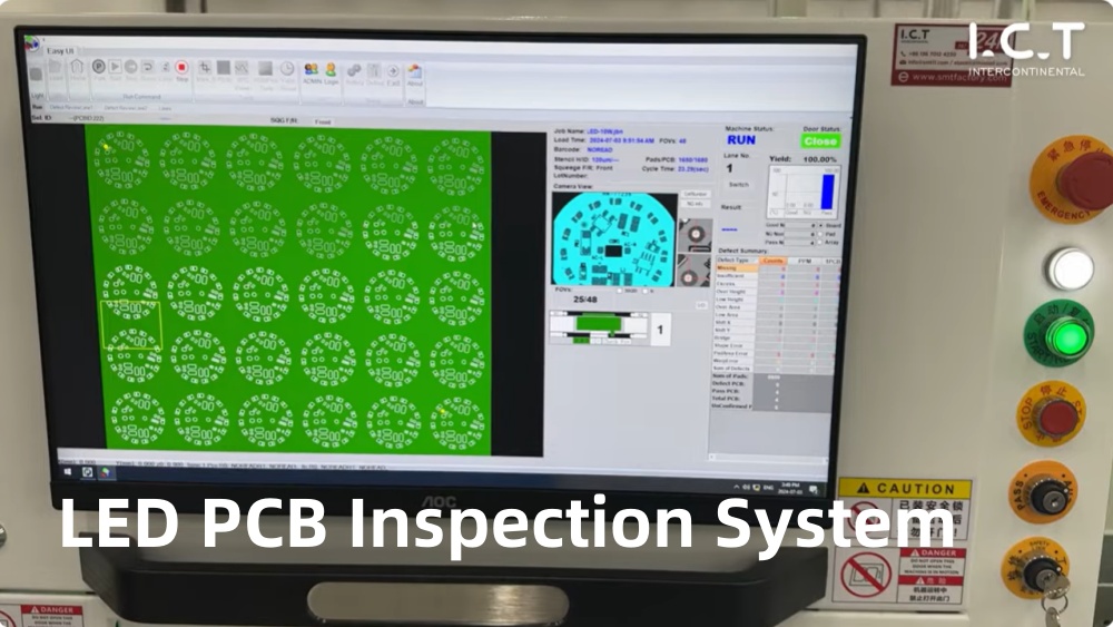 LED PCB-inspectiesysteem