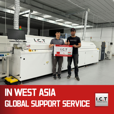ICT-LYRA733N | Modulair ontwerp hete lucht smt reflow oven