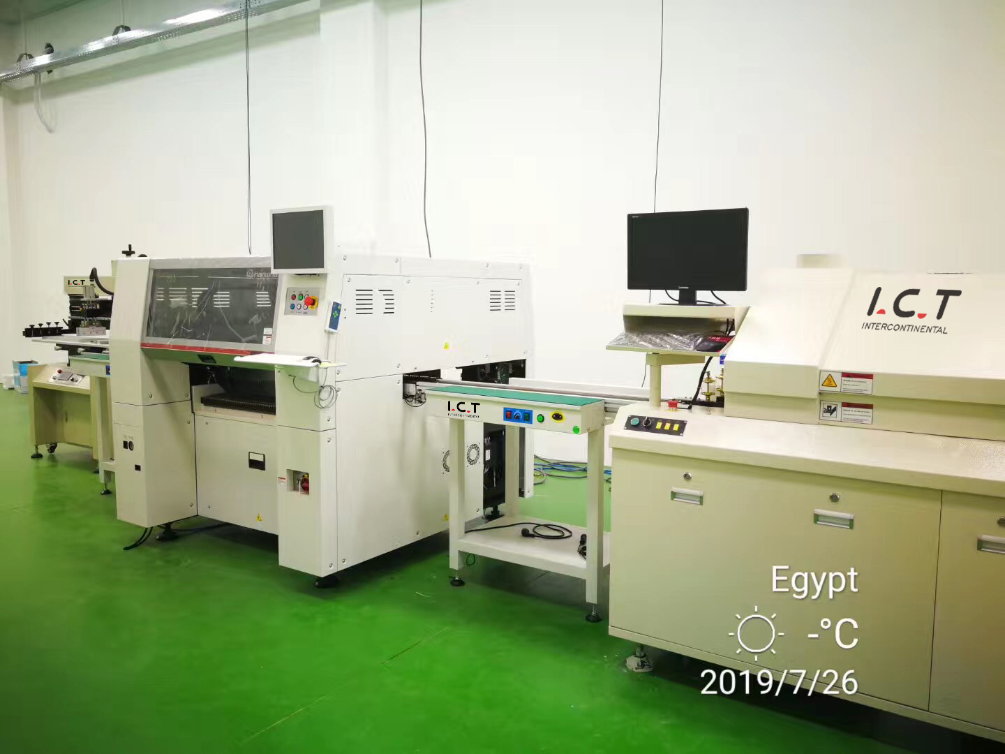 Assemblage Smt-machine